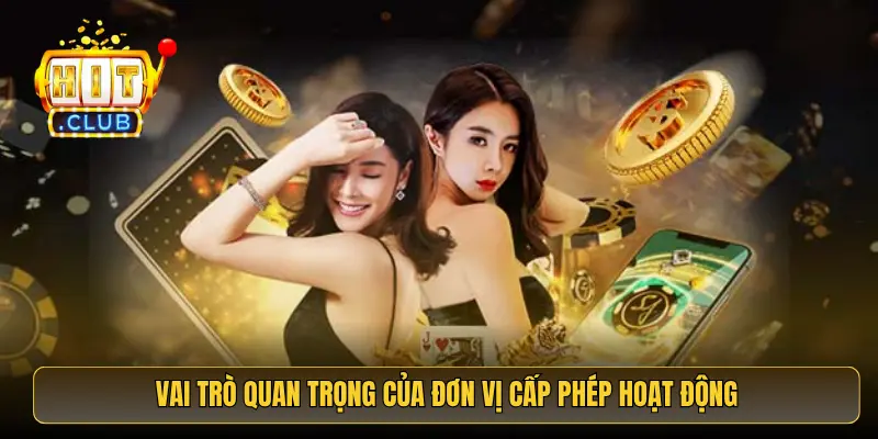 Vai trò quan trọng của đơn vị cấp phép hoạt động